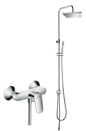 Hansgrohe logis batéria dažďová voda. kabína