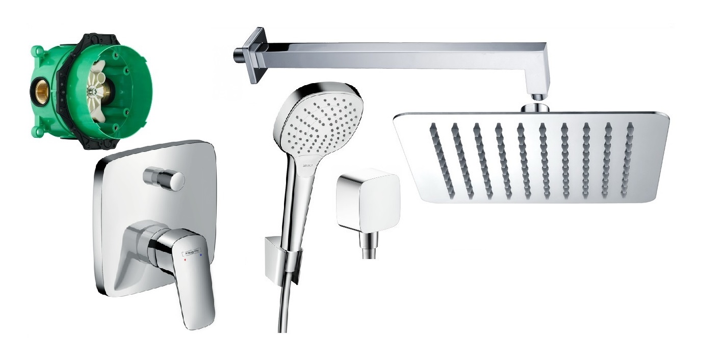 Hansgrohe logis plochá sada sada 30 cm