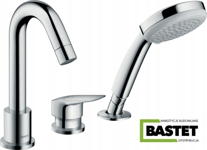 HANSGROHE Logis 3-otvorová vaňová batéria 71313000