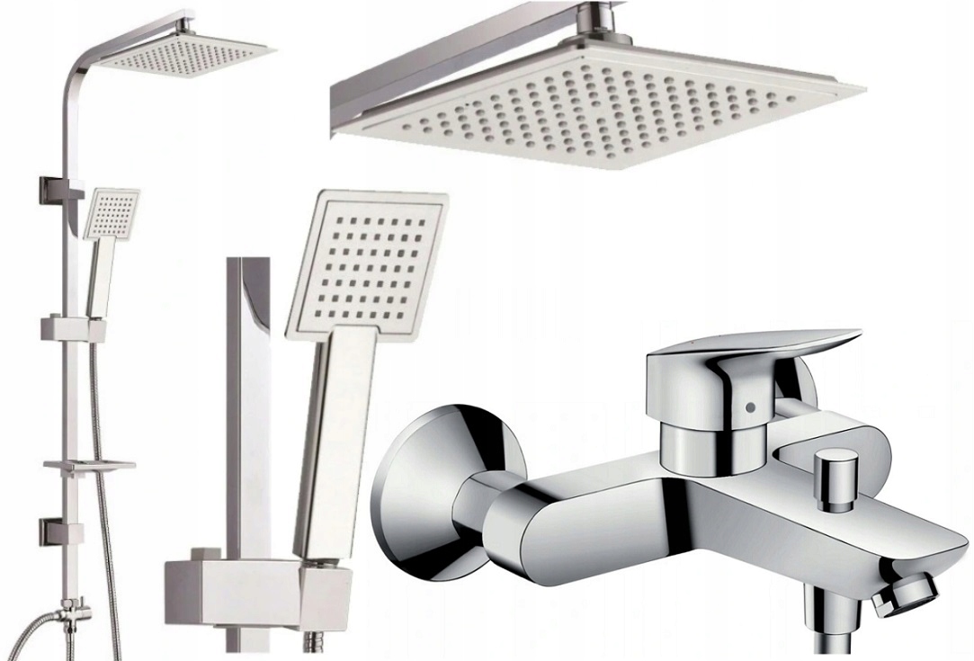 Batéria Hansgrohe logis + raster