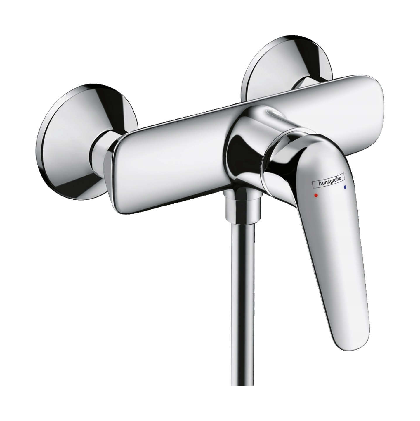 Hansgrohe Novus Wall Shower Battery Chrome