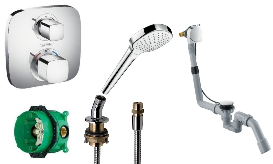 Hansgrohe termostat s filtračným sifónom