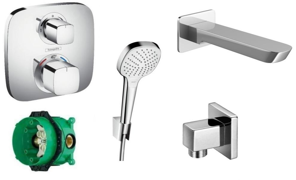 Hansgrohe termostat skrytý vani