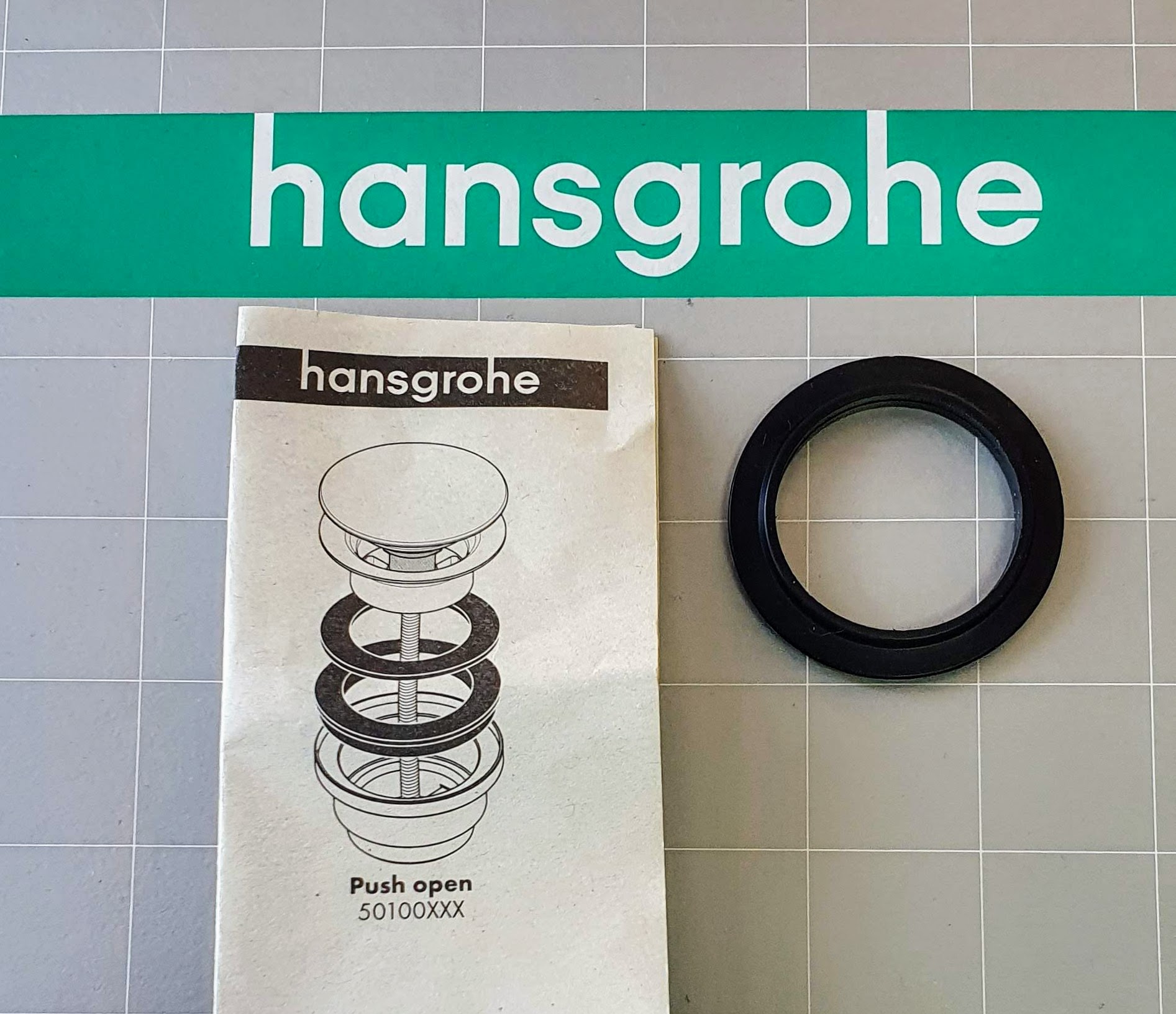 Tesnenie Hansgrohe 97205000 - Pre push -opelen