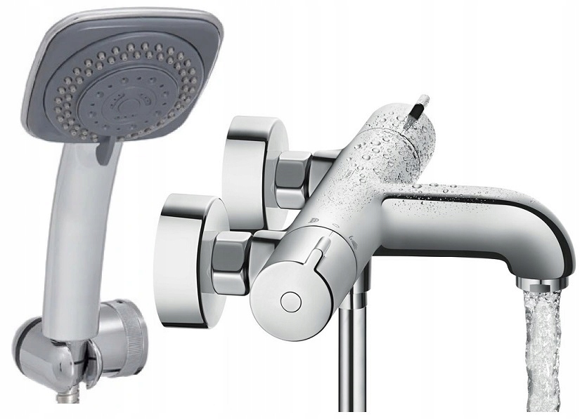 Vaňová batéria HANSGROHE TERMOST + sada 5 funkcií