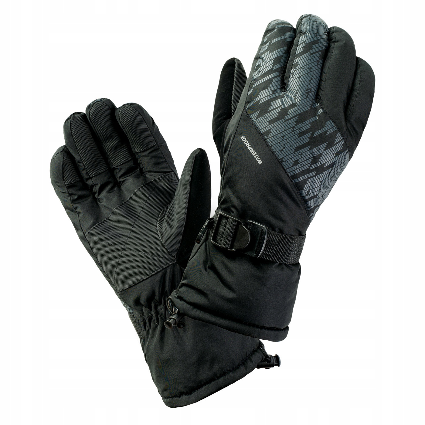 Rukavice - Hi-tec teplé lyžiarske rukavice ELEME L/XL