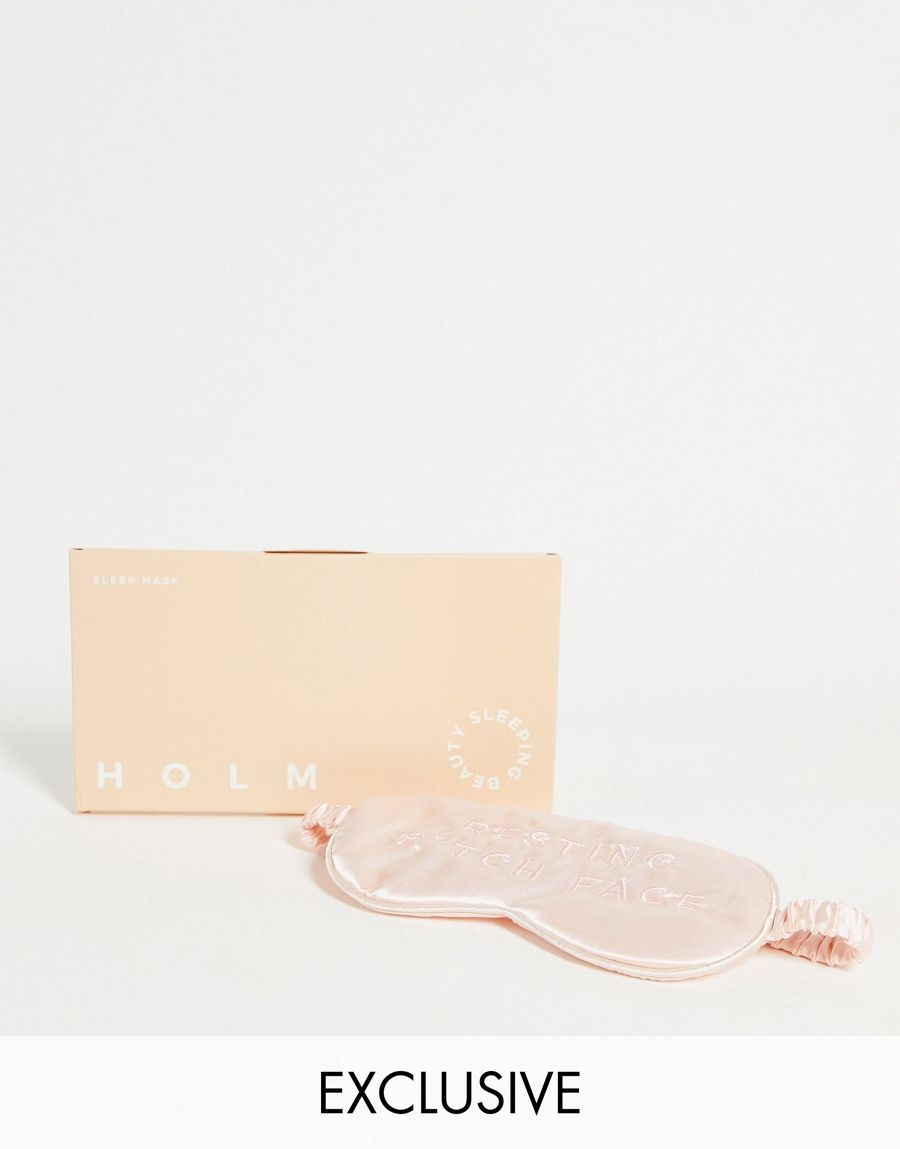 Maska na spanie - House of Lady Muck Pink's Eye Band