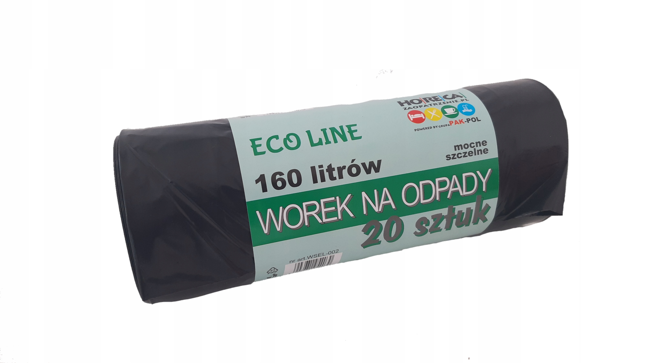 HORECA b. Silné vrecká na odpadky 160 l - 200 ks