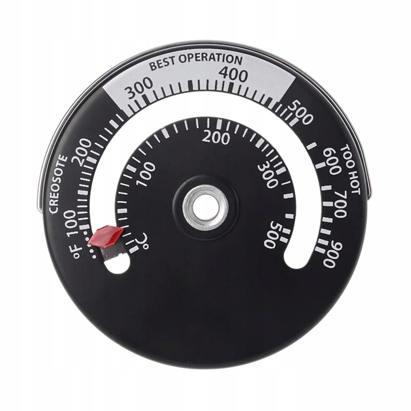 Horúci predaj Magnetické kachle potrubie Termometer krb