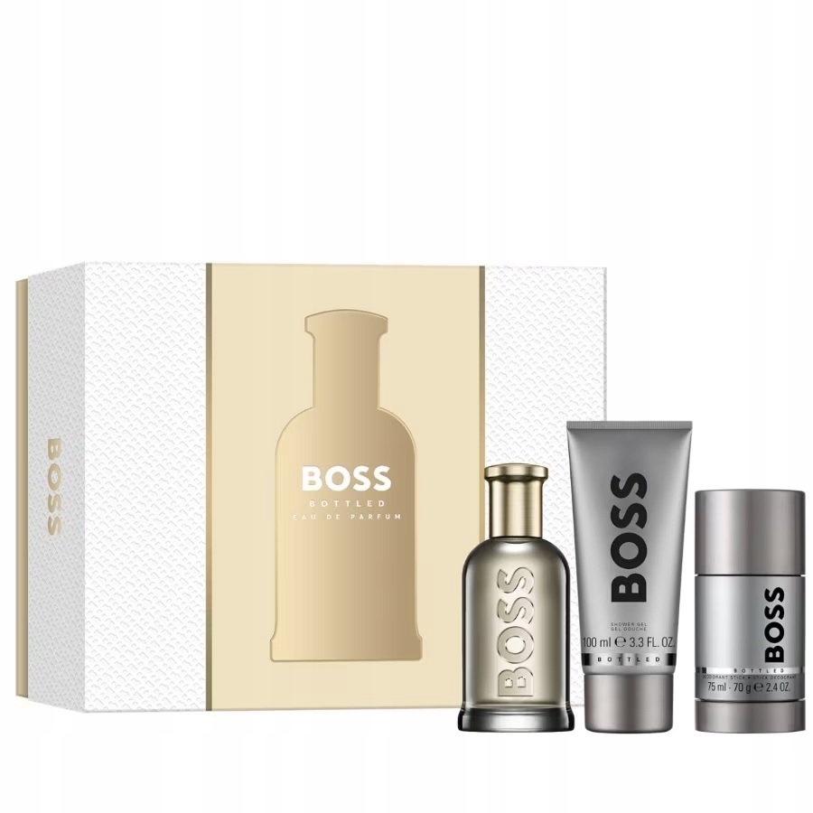 Hugo Boss Bottled Eau de Parfum 100ml + Gél 100ml + Deodorant 75ml