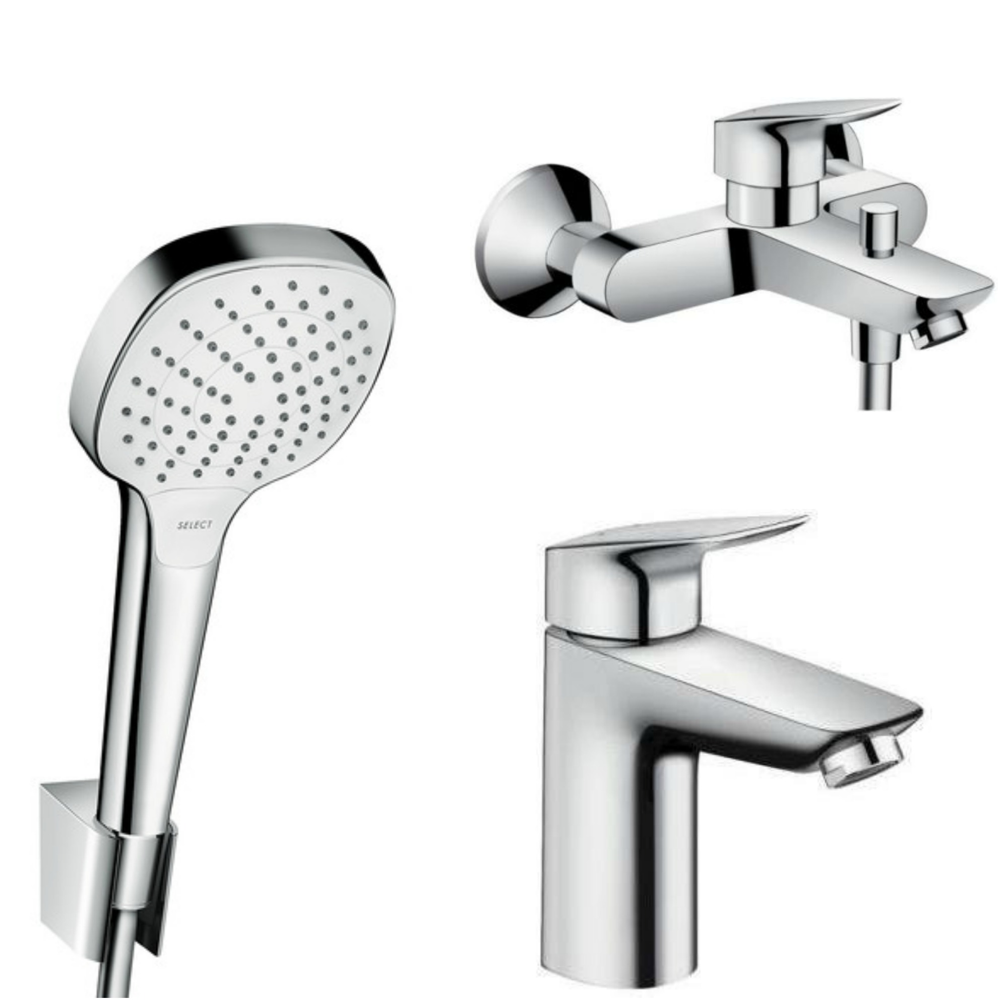 Hanagrohe Logis Croma's Bath Battery