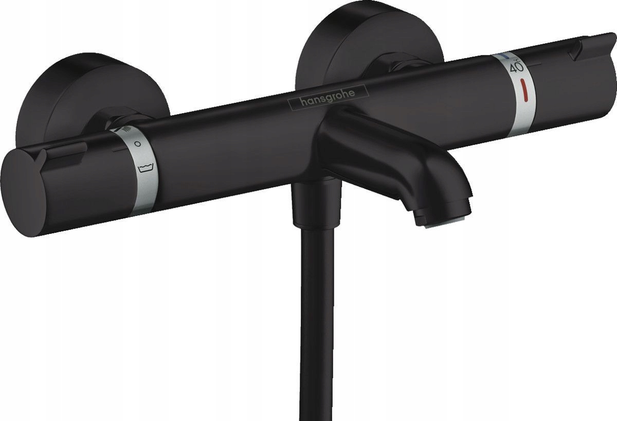 Hansgrohe vaňa batéria ecostat čierna rohož