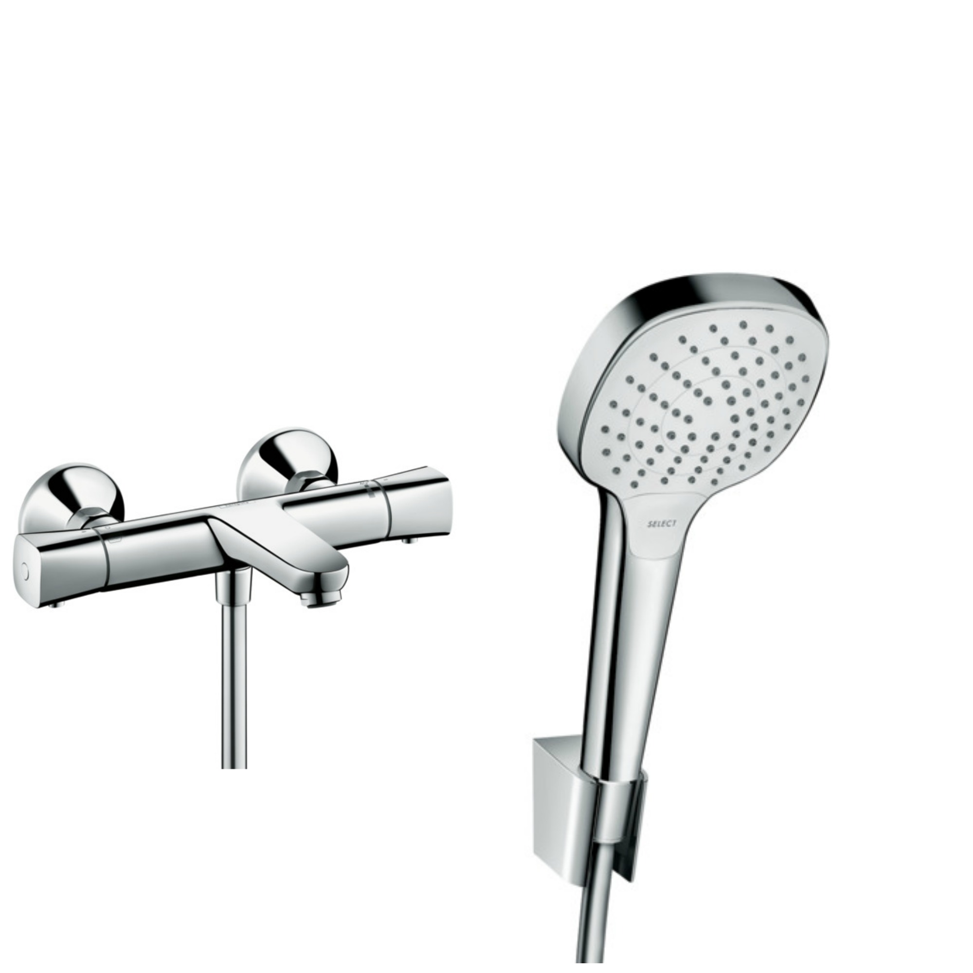 Hansgrohe Croma Vyberte sadu + Termostat batérie