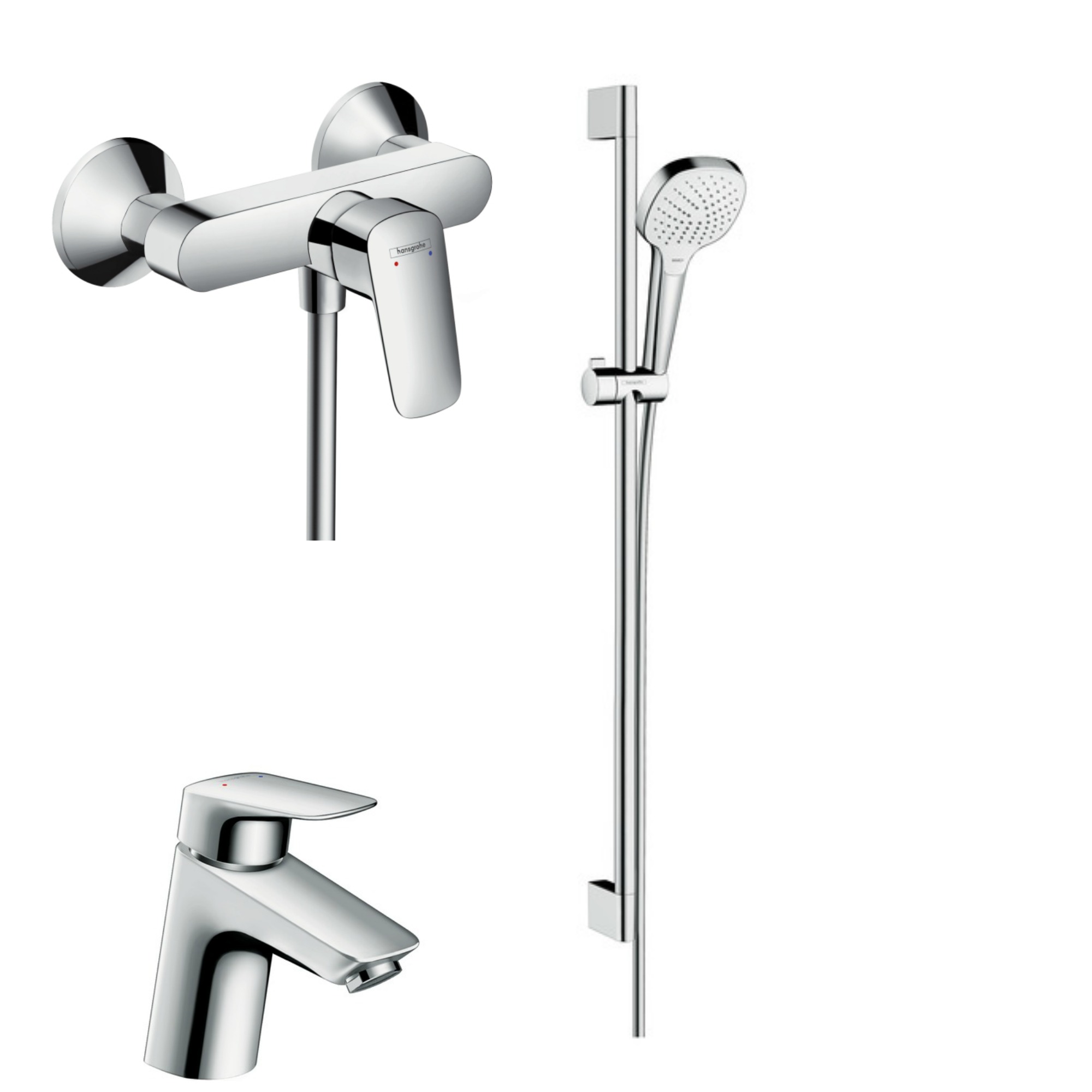 Hansgrohe logis washbasin rozprašovacia súprava croma