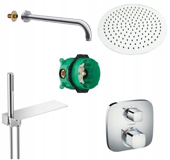 Hansgrohe Logis Ecostat E iBox + Clif + 30 dažďa