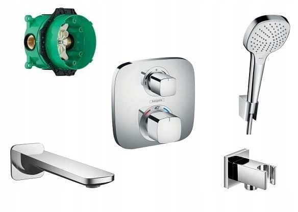 Hansgrohe logis ecostat ibox croma select spout