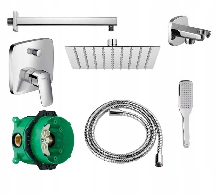 Hansgrohe logis skryla batériu 7in1 30 cm