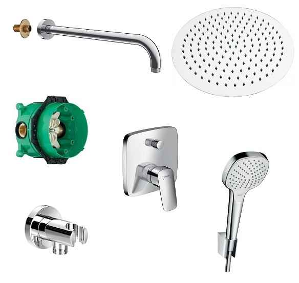 Hansgrohe logis ibox croma Select Rain Tower 20