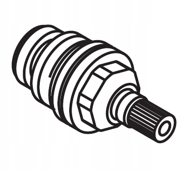 Hansgrohe hlava 1/2 prvku rezania húb