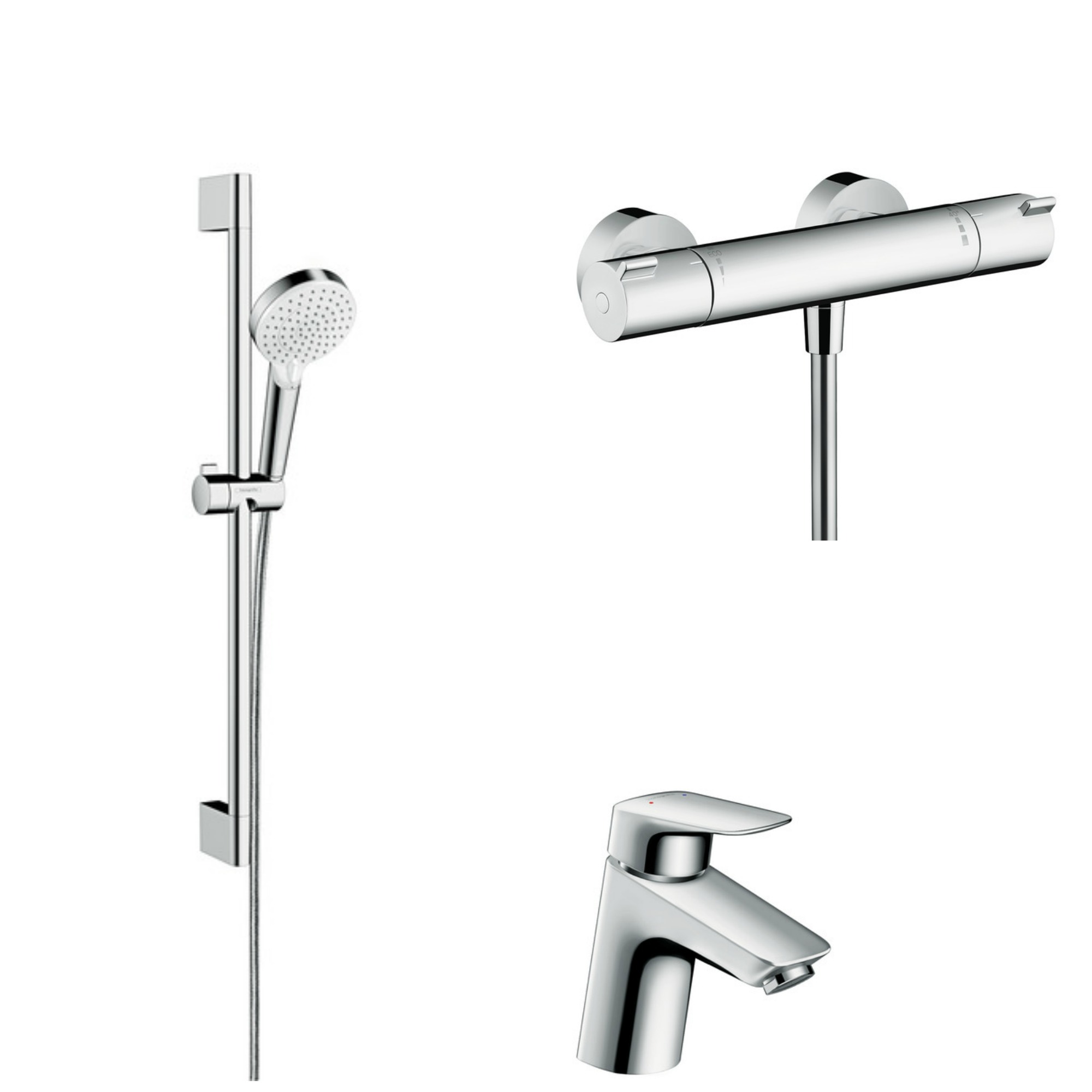 Hansgrohe Ecostat Set 13211000 Logis 70 71077