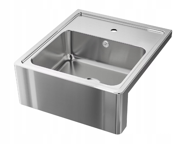 Kuchynská batéria - Ikea Bredsion Sink, nehrdzavejúca oceľ 60x69 cm