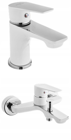 Batéria Washbasin inva Washbasin+vaňa biela