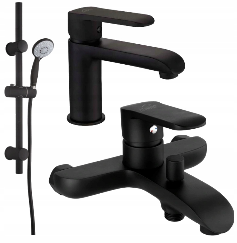 Vani Washbasin Insena + čierna sprcha