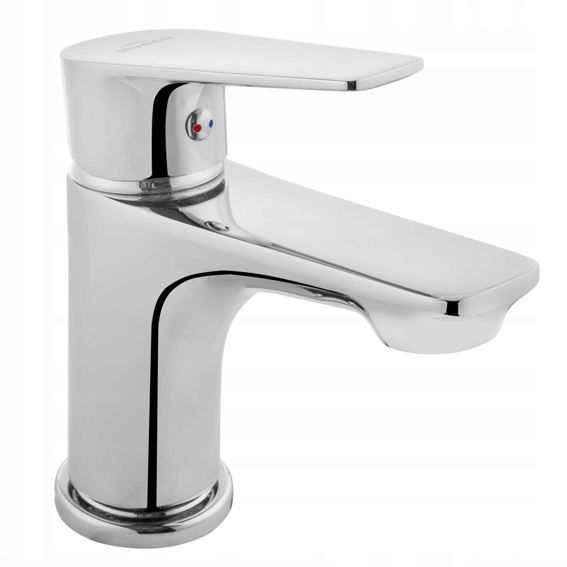 Invenen Dokos Chrome Washbasin Battery + Cork