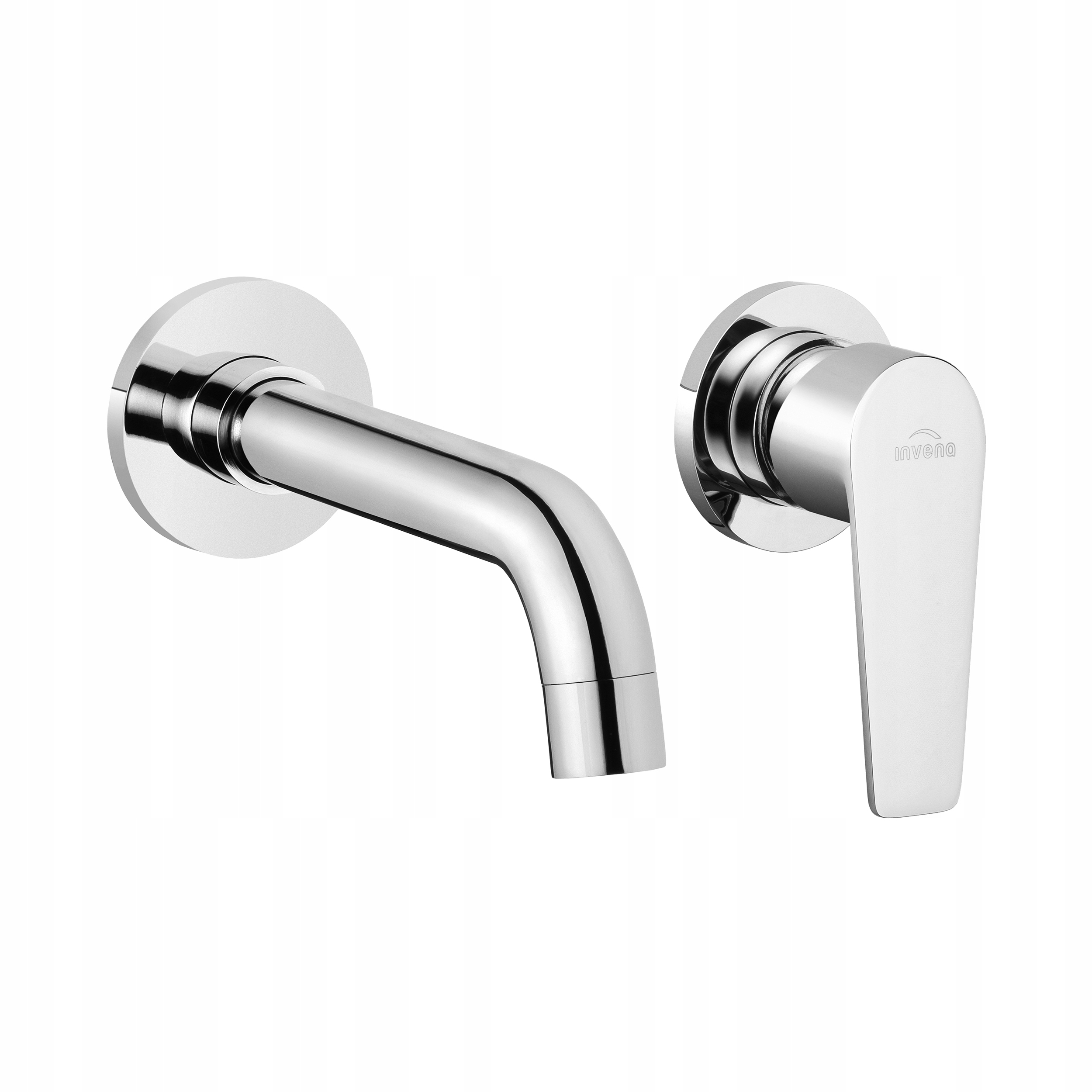 Invenen Dokos Washbasin Battery P/Plaster, Chrome