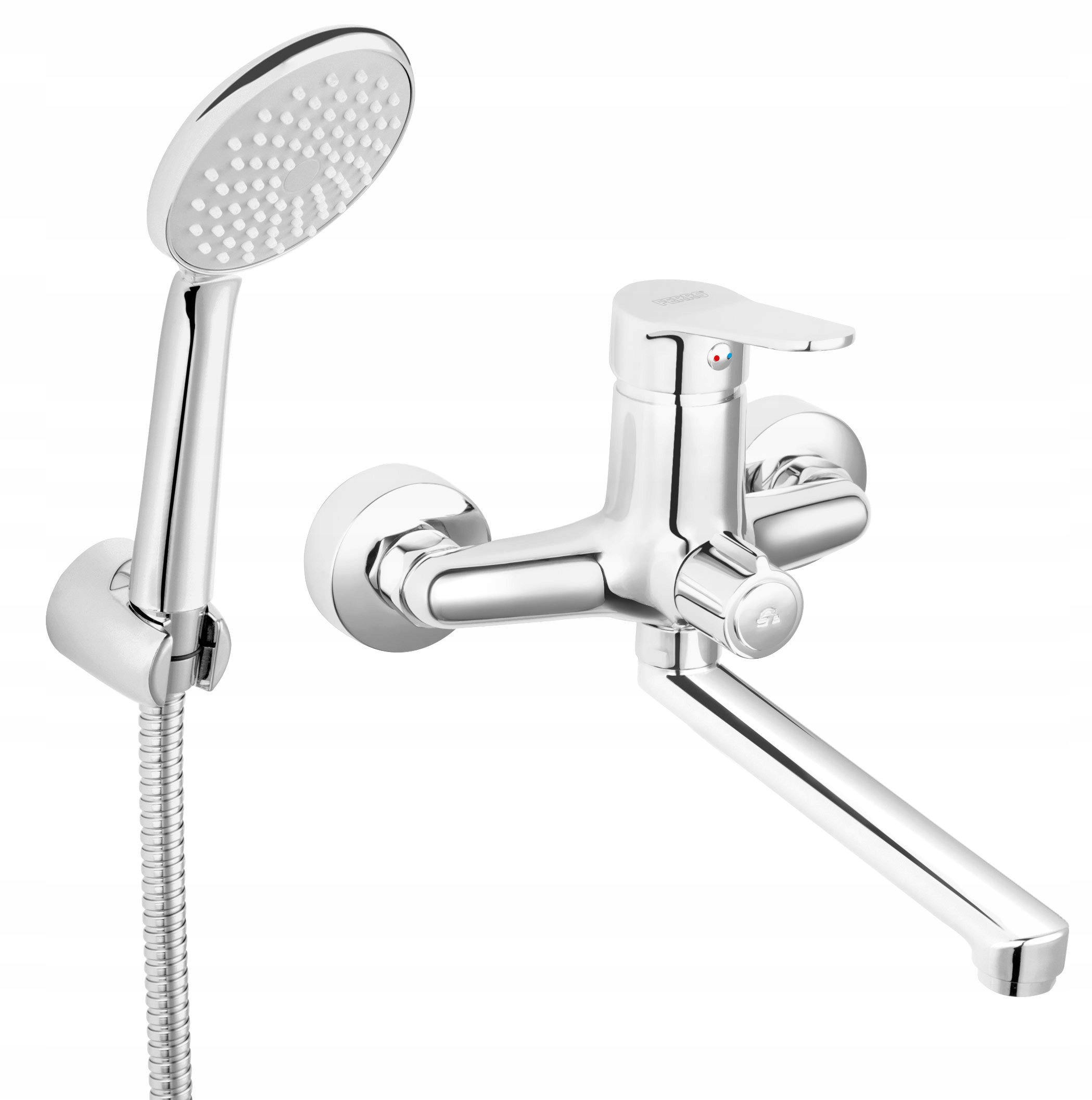 Washbasin batérie ISSO. Múr od Przył. Voda, chróm
