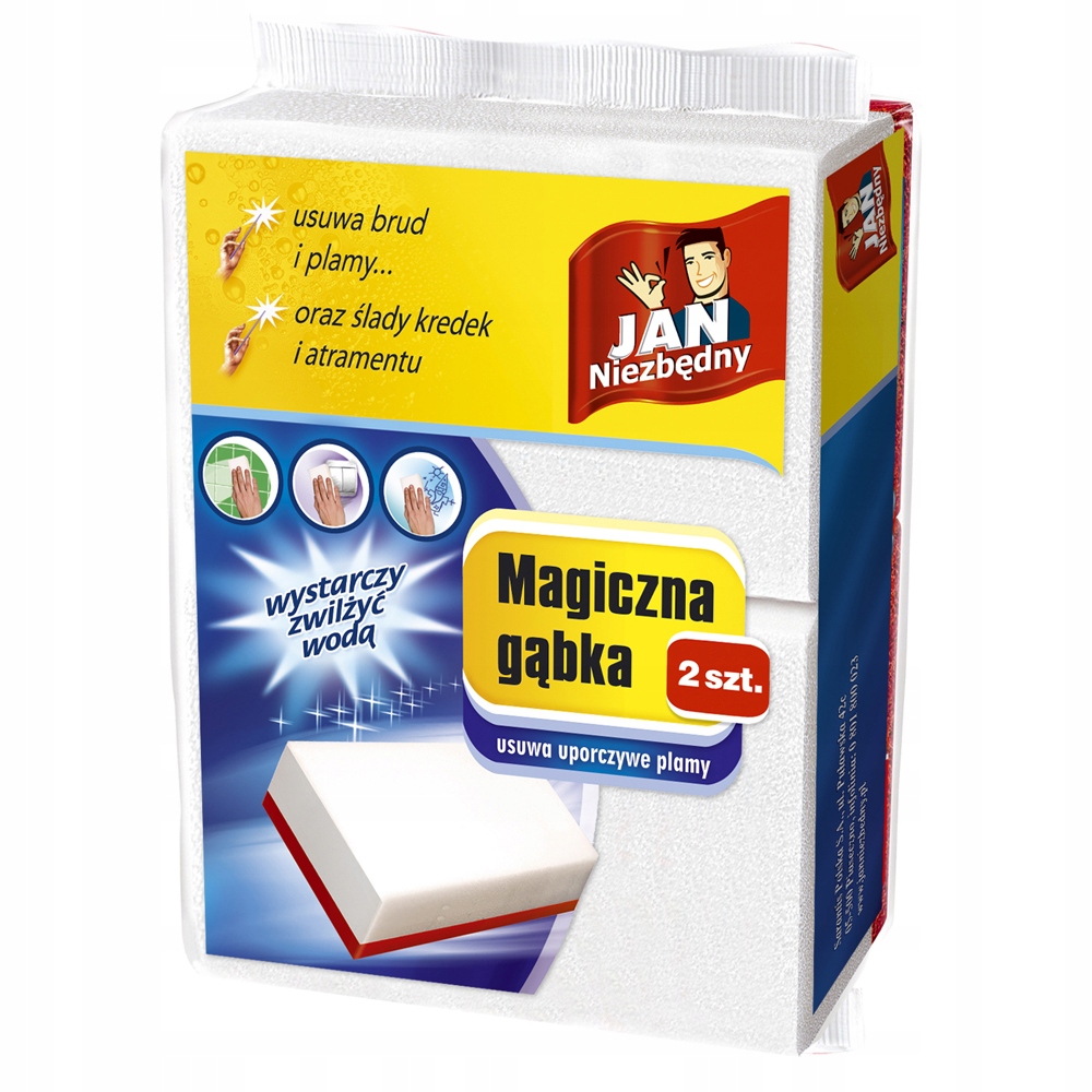 Jan potrebný kúzelní špongia a škvrny 2 ks