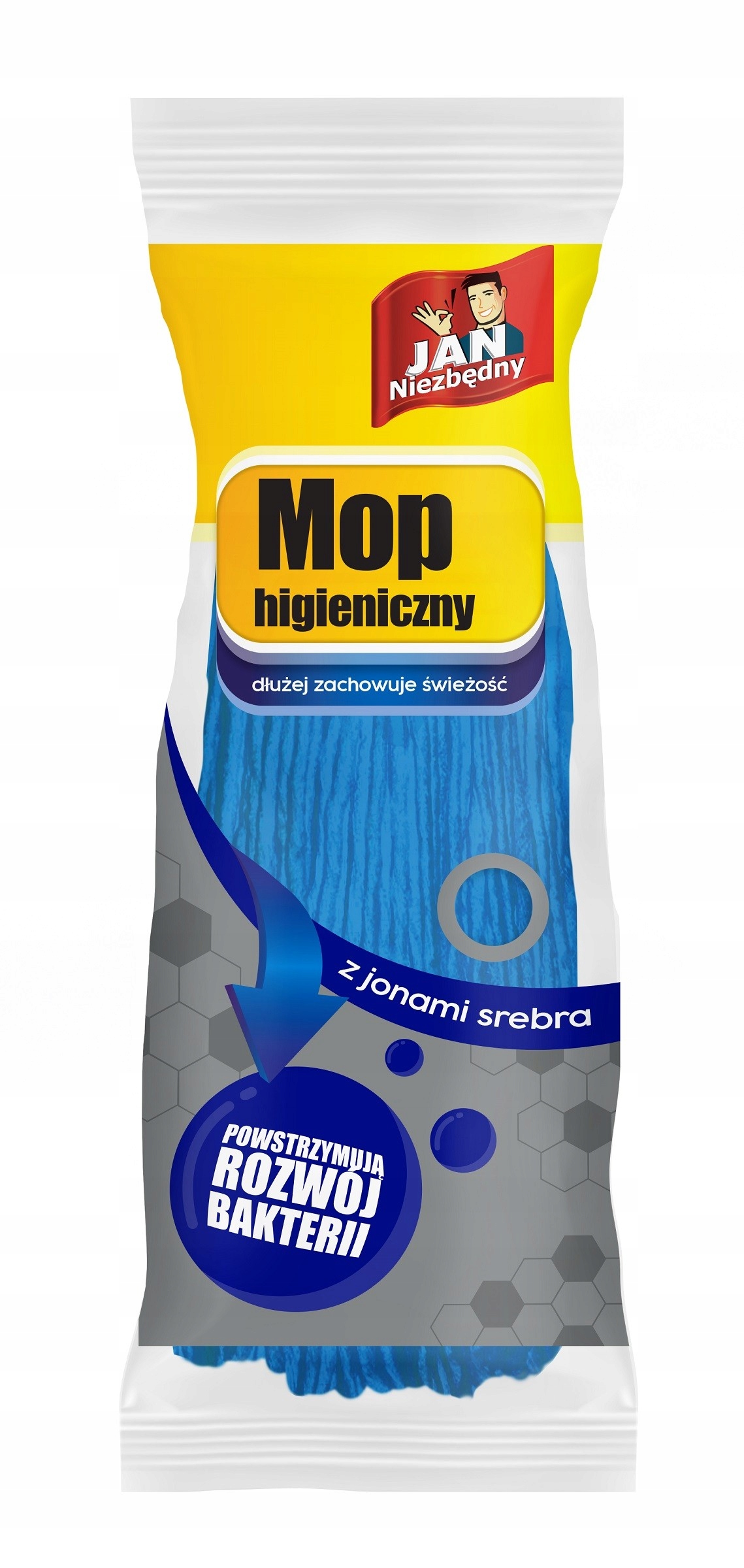 Jan potrebný mop hygienicz. Príspevok striebra iónov