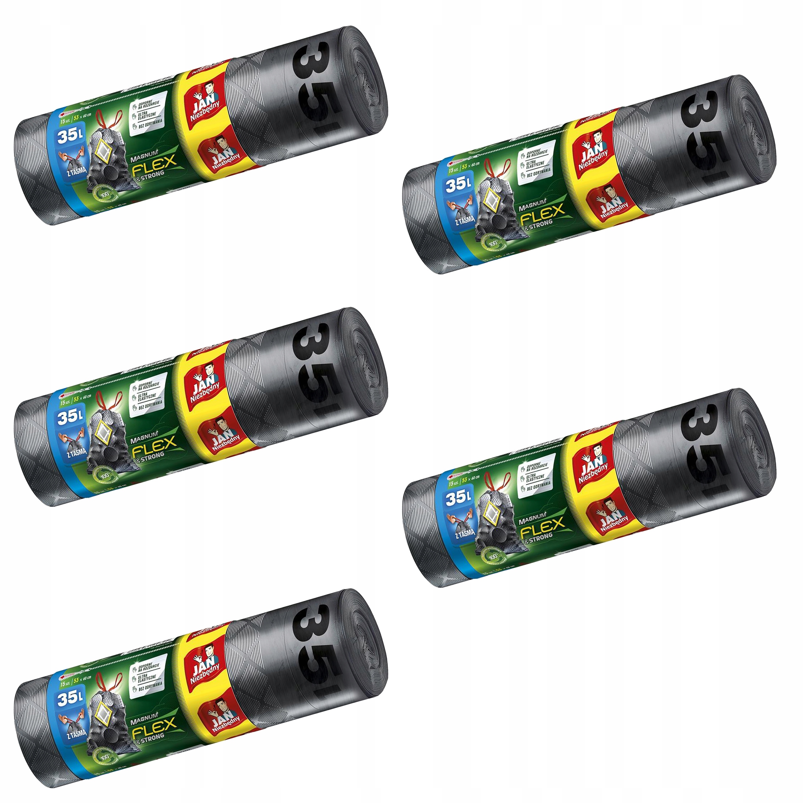 Jan potrebné Magnum 35L 15L vreciek na odpadky