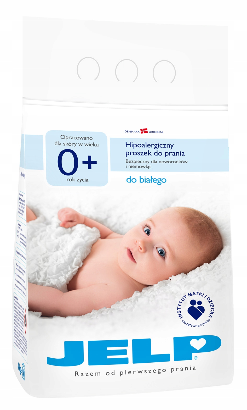 Prací prášok - Jelp 0+ hipoal. Prášok pre biele 4 kg (50 umývaní)