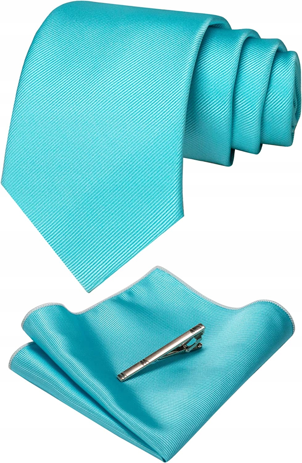 Úzka kravata Tissino Polyester Khaki, meď, oranžová, zelená