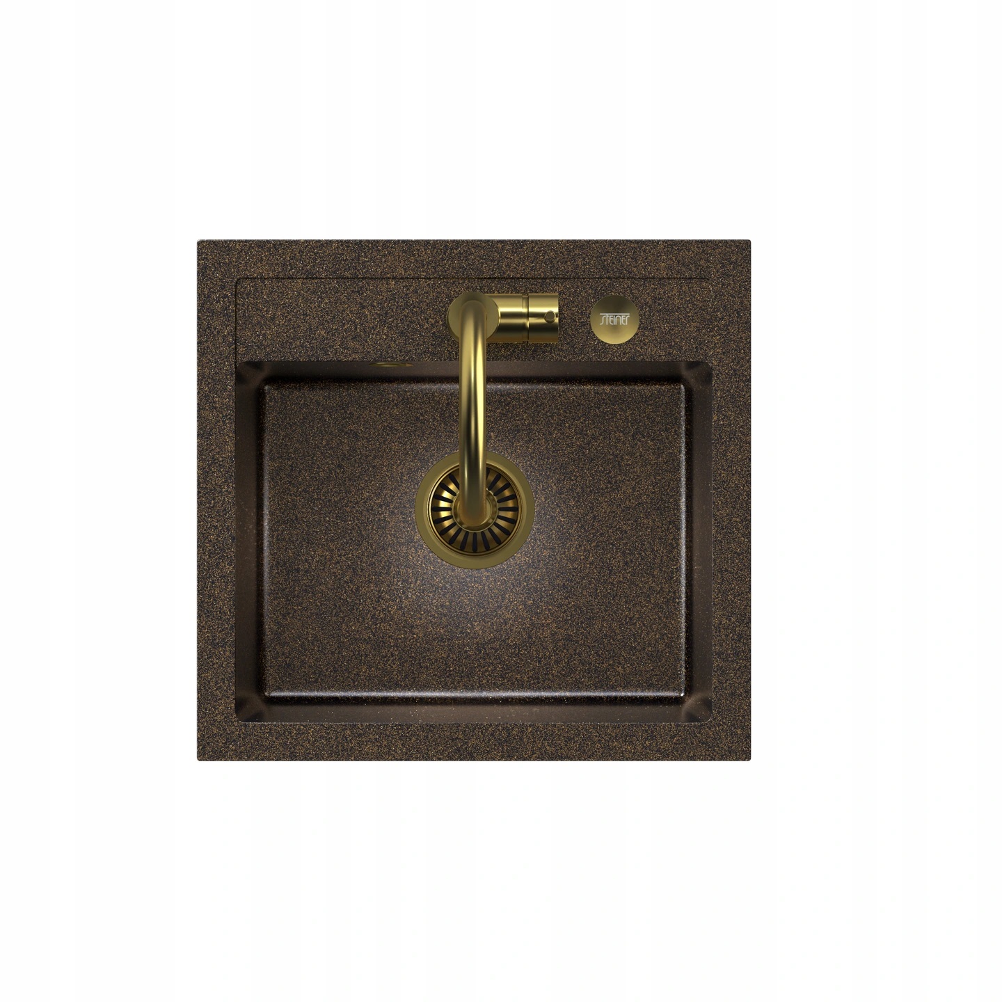 Kuchynská batéria - Johnny 110 Stehingran Art Gold Black Pearl