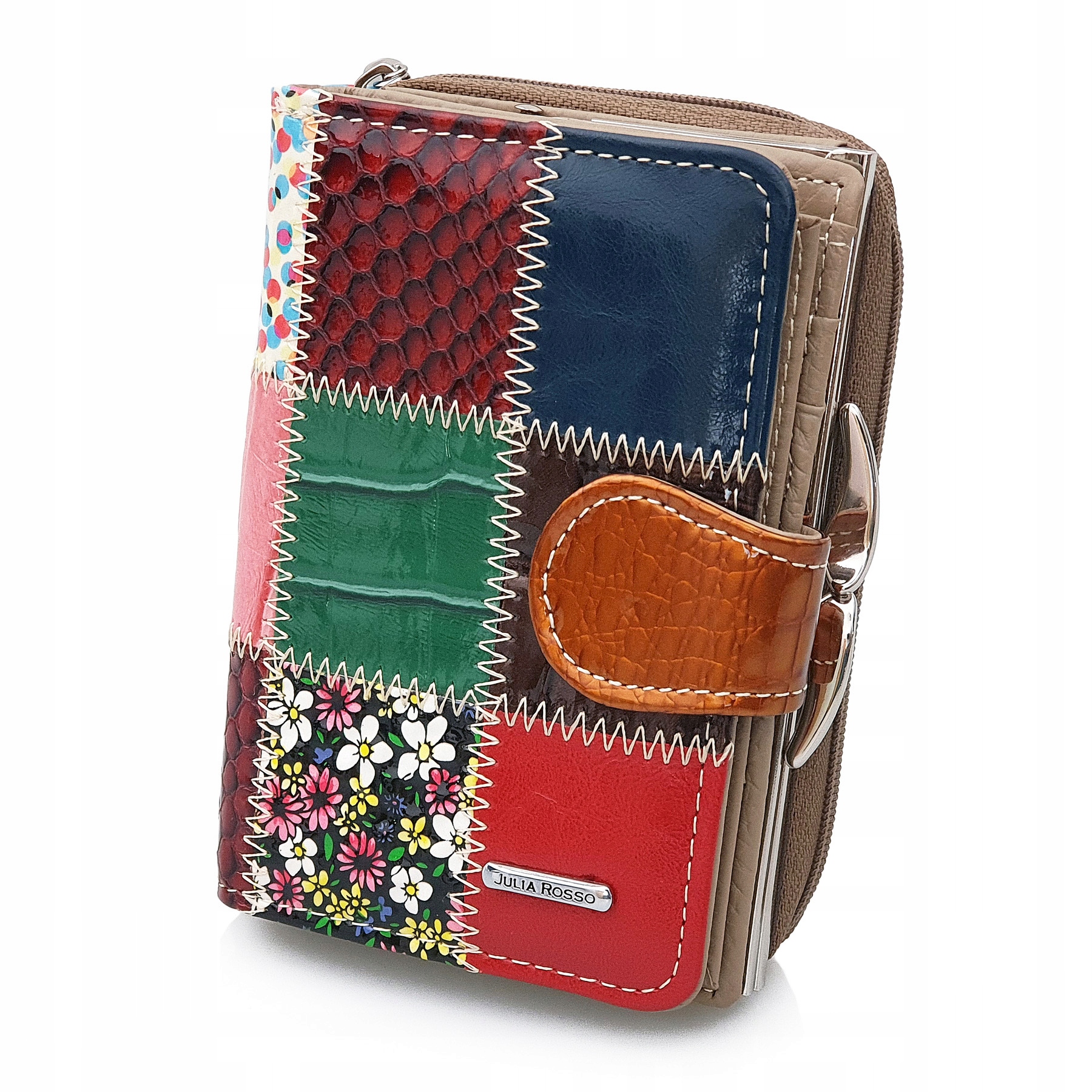 Peňaženka - Portfólio Julia Rosso Natural Leather Multi -Colored P131 - Dámsky produkt