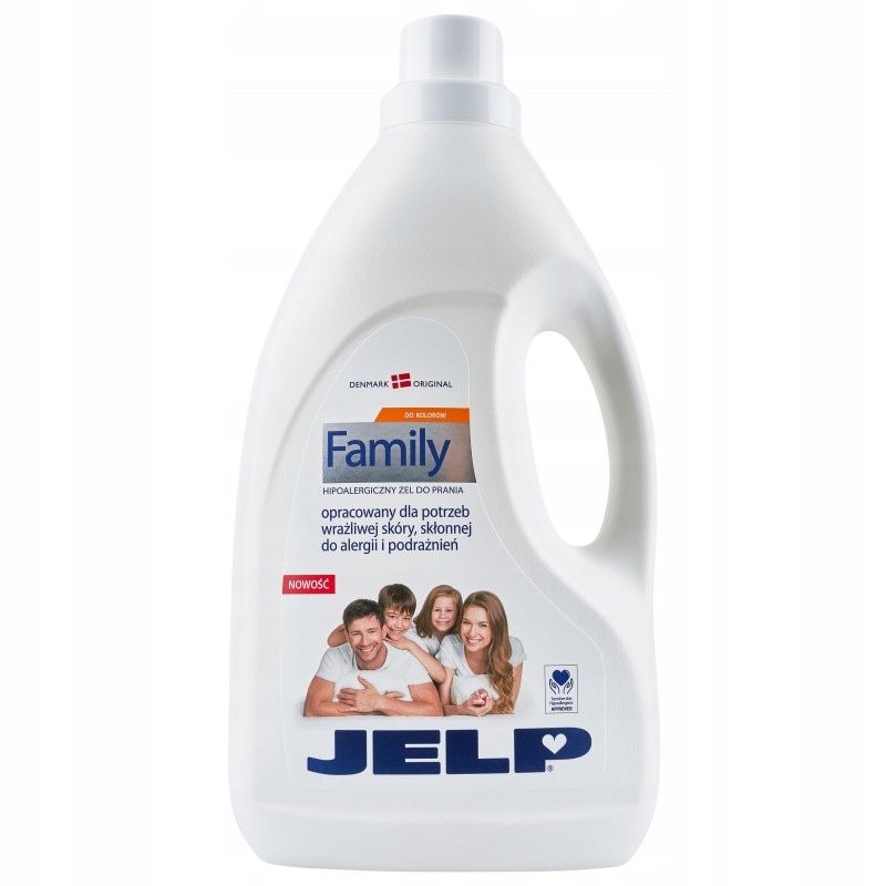 Prací gél - Jelp hypolabergickým premývacím gélom pre 2L farby