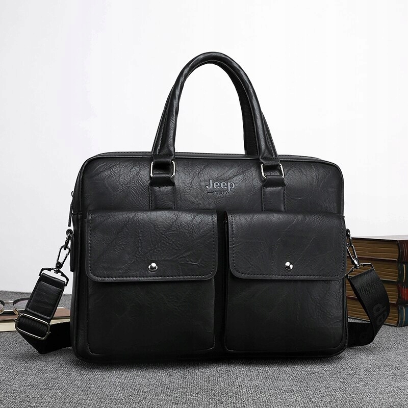JP8009-2-čierny Jeep Bulo Men's Mensing Men's Pánske tašky
