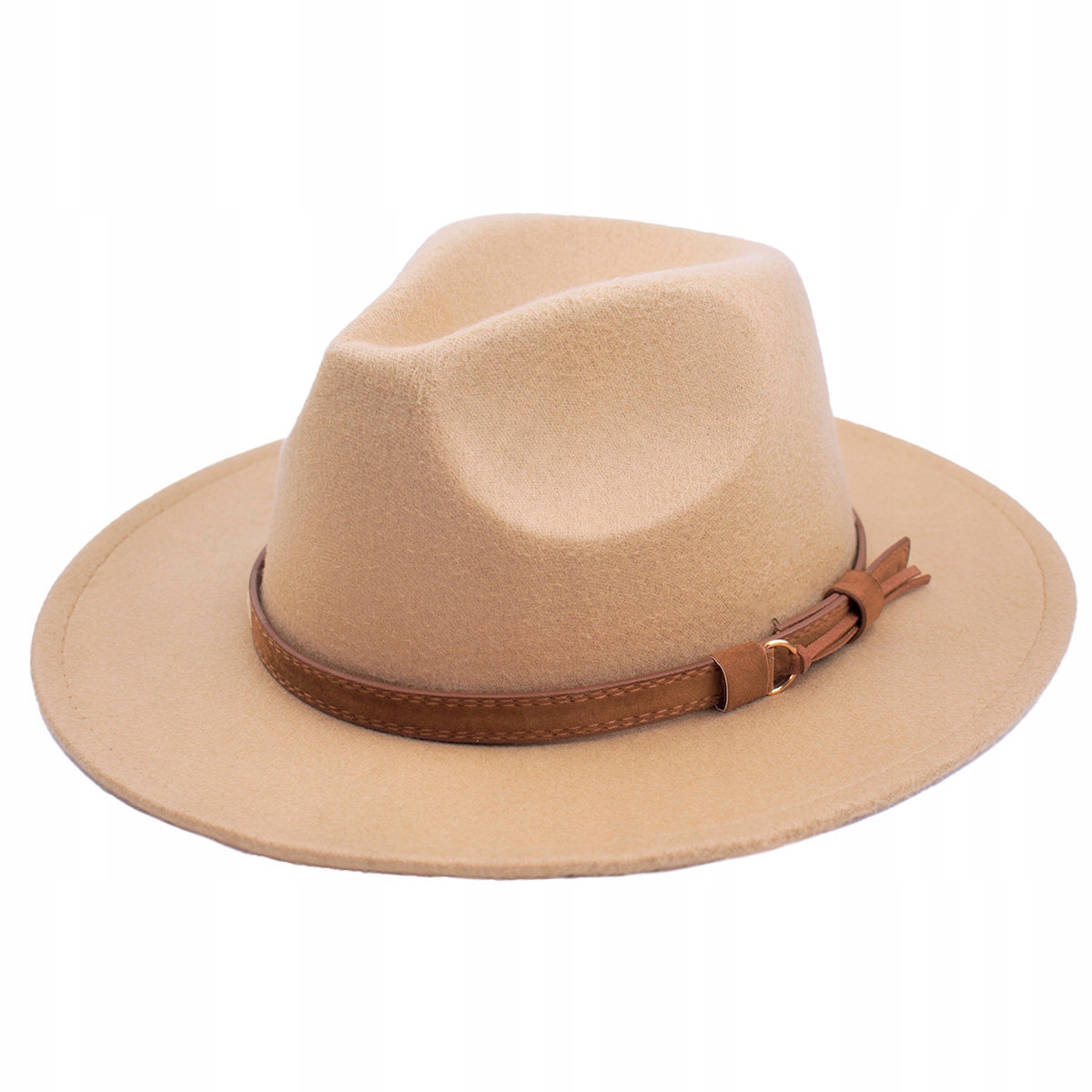 Dámsky klobúk Panama Fedora Béžová