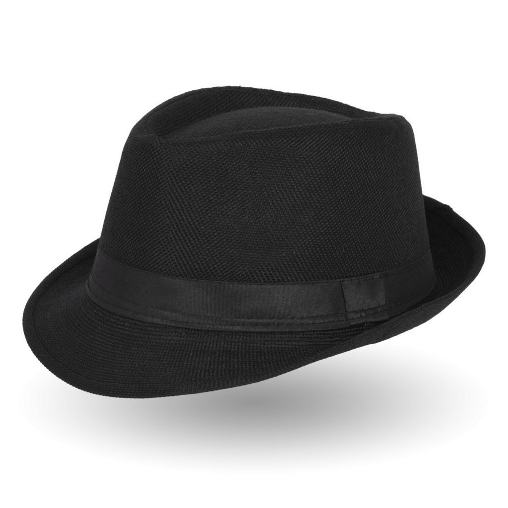 Trilby klobúk polárna móda čierna 58