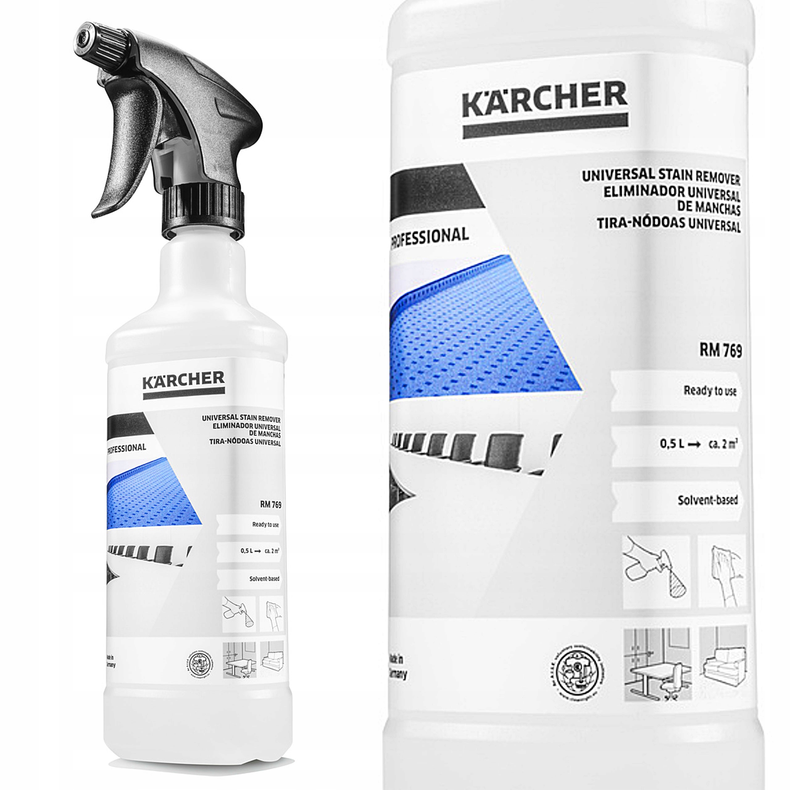 Odstraňovač škvŕn - PROFESIONÁLNY REMOVER KARCHER REM 769 CarpetPro