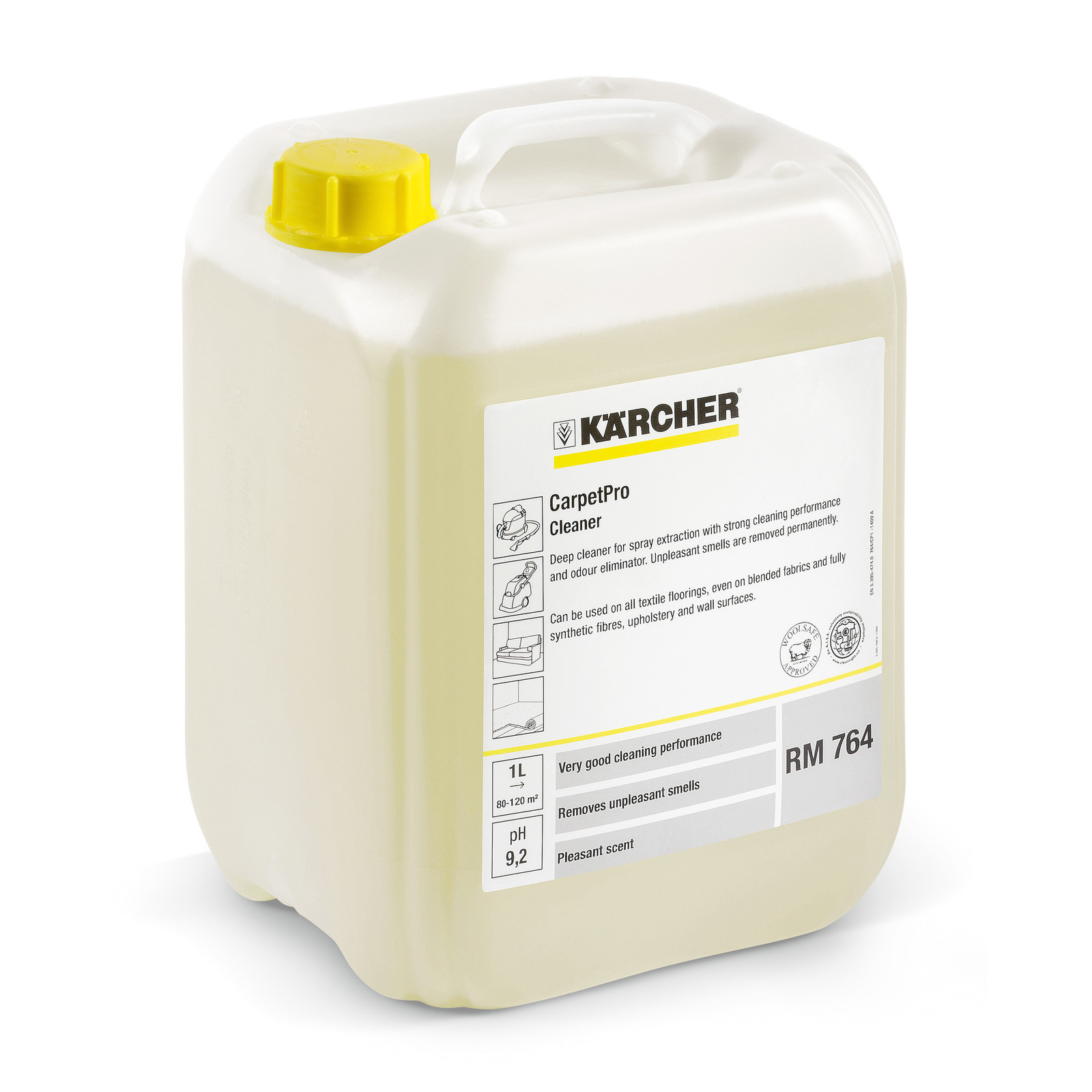 Prací gél - Karcher RM 764 CARPET PRO pre umývanie kobercov 10L