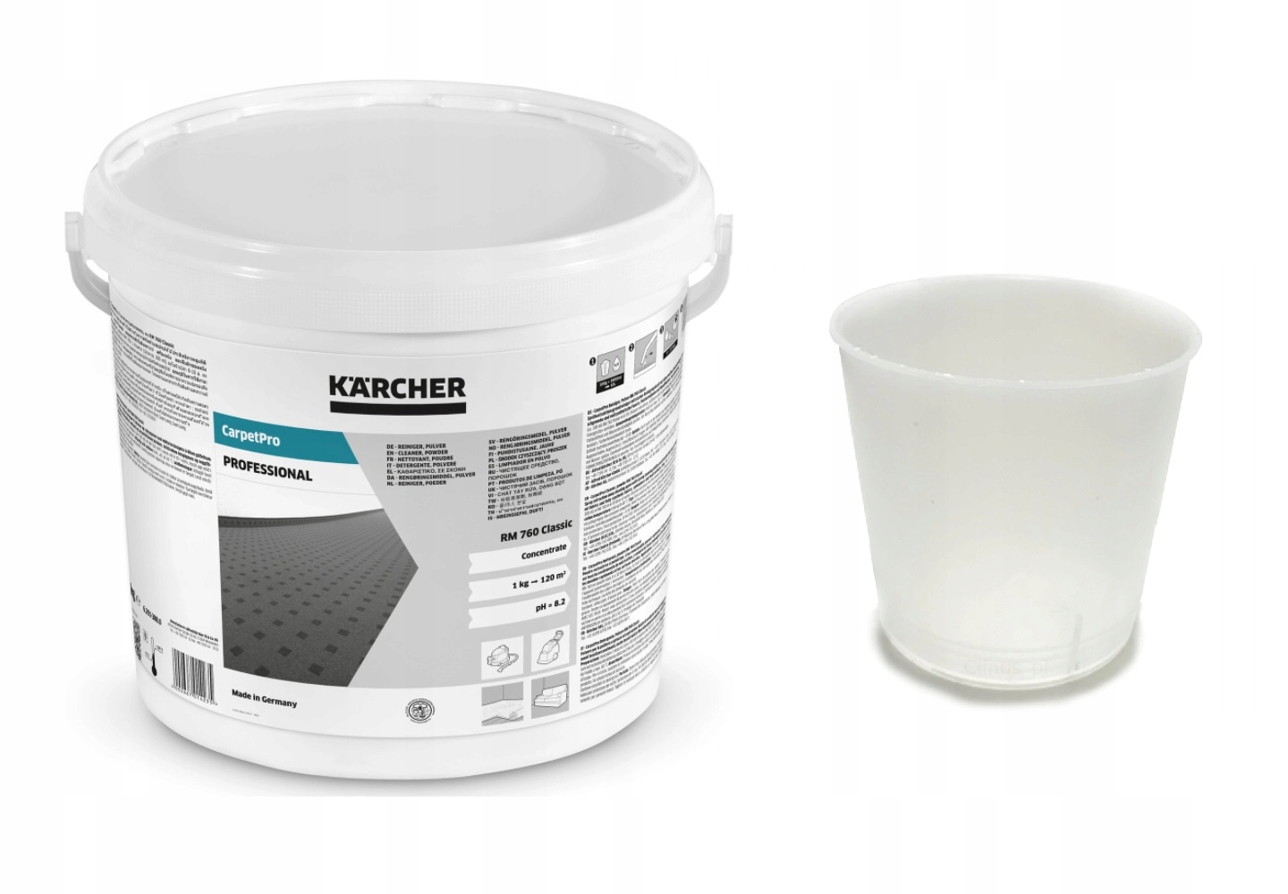 Prací  prášok - Karcher RM760 prášok PráŠKA Koberec 5kg