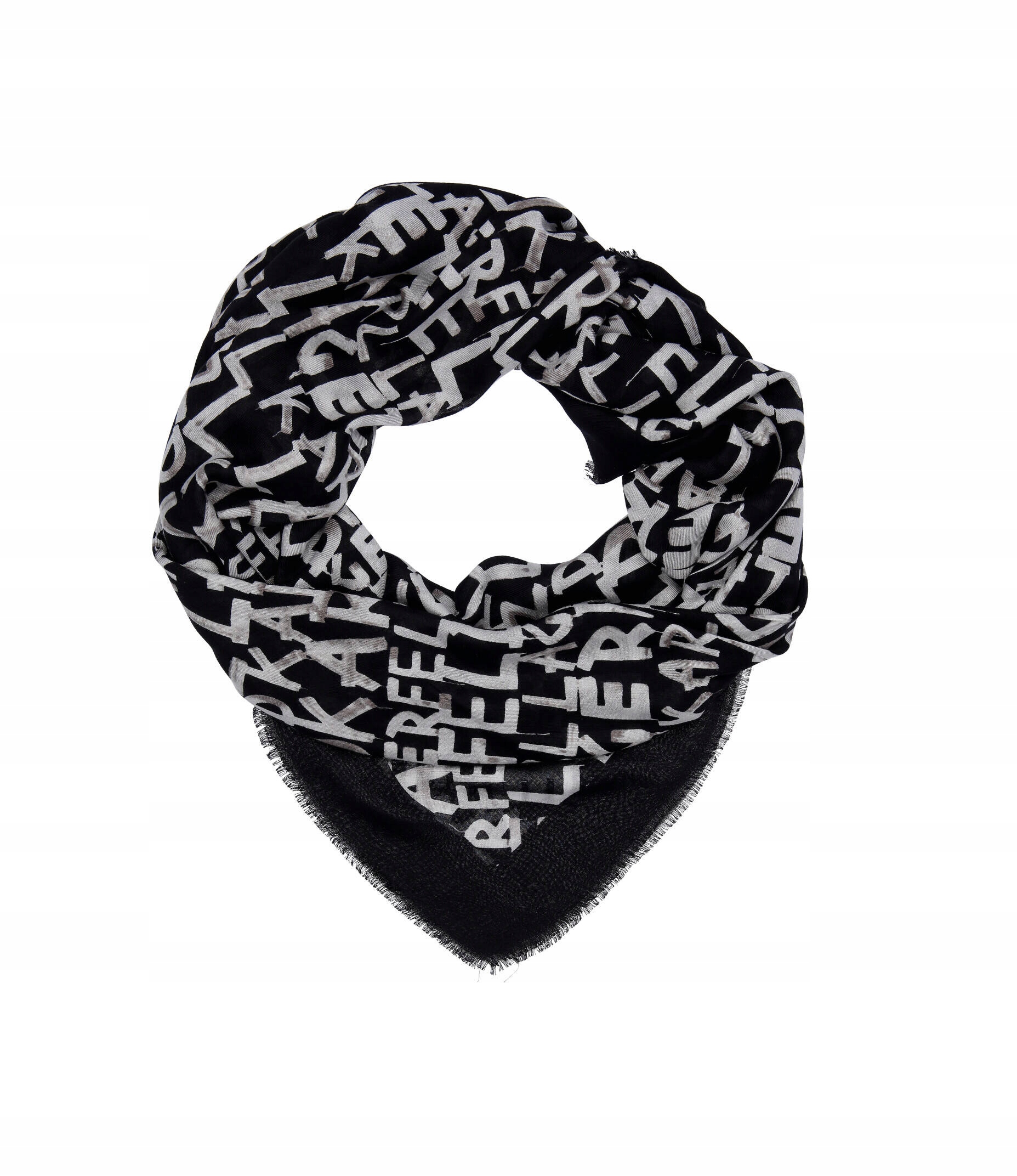 Šatka - Karl Lagerfeld Black by mal