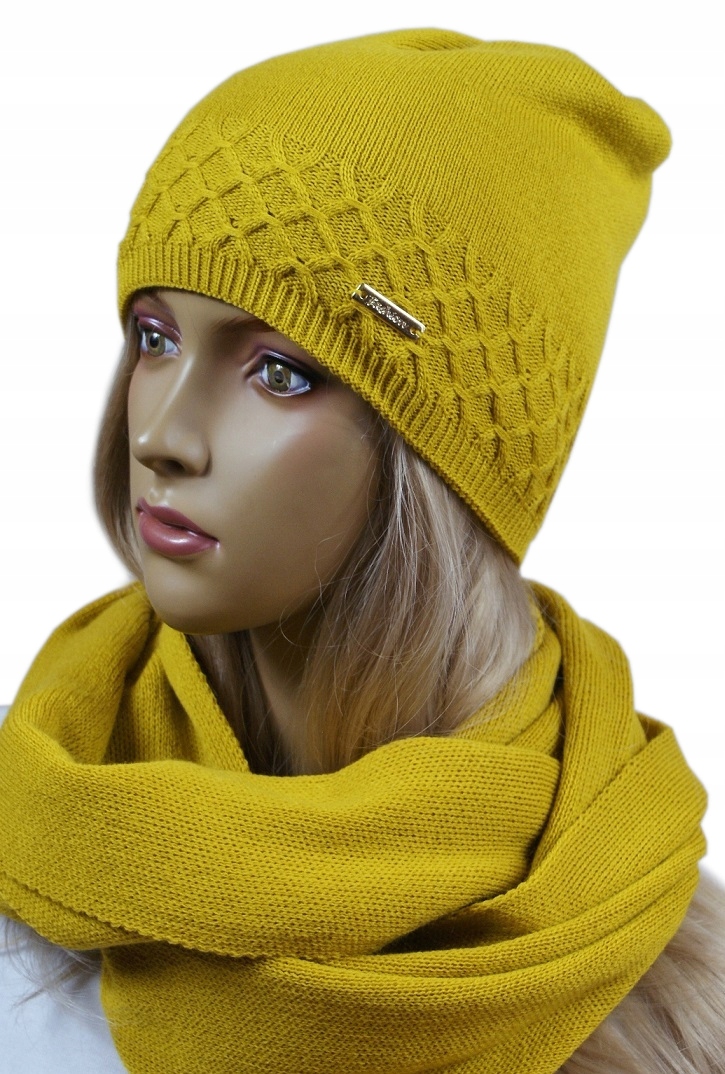 Zimná jesenná čiapka Lerotto Wool Town Navy modrá modrá