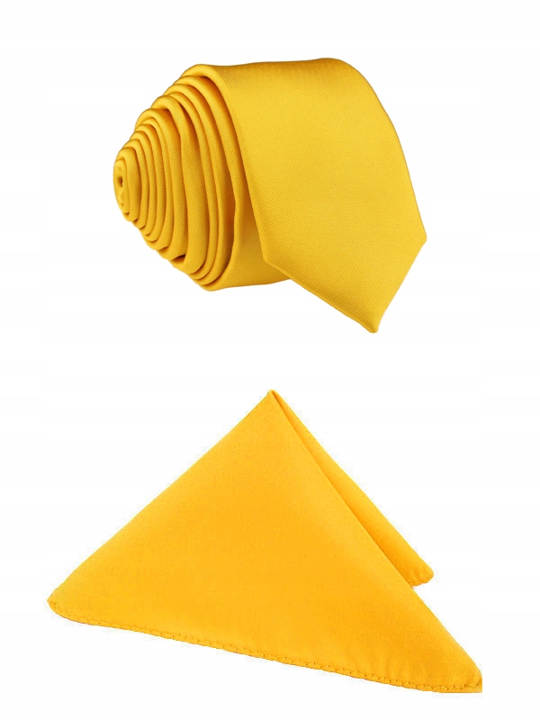 Tissino tissin kravata žltý polyester