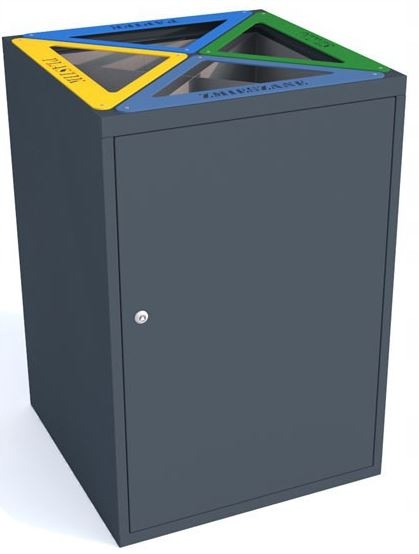 Košík Kocka v 4x80l 4 komory