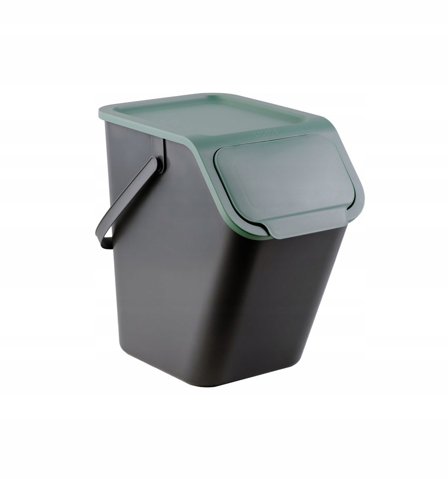 Košík na segregáciu odpadu Bini Basic 25L Green