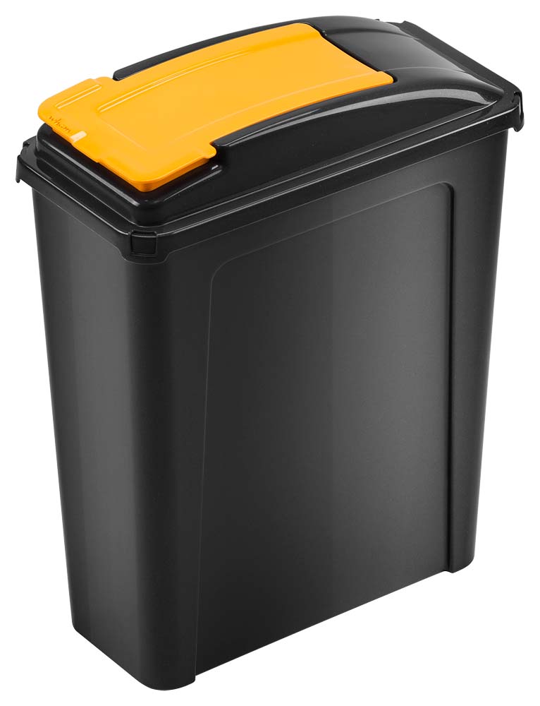 Odpadové segregačné košíky House Office žltá